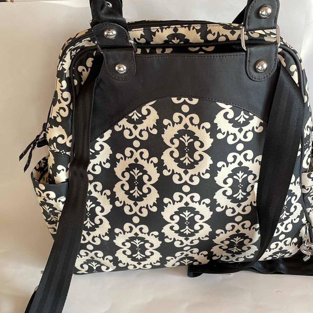 Petunia Pickle Bottom Sicilian Soiree Diaper Travel Handbag Backpack - Picture 3 of 12